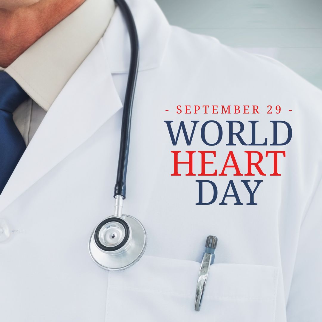 World Heart Day Campaign with Doctor and Stethoscope
