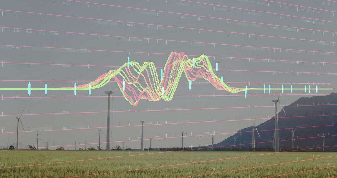 Futuristic Data Visualization over Renewable Energy Landscape