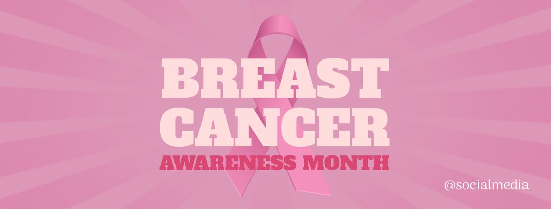 Breast Cancer Awareness Pink Ribbon Campaign Banner - Download Free Stock Templates Pikwizard.com