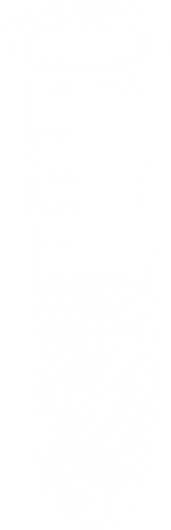 Transparent Chalk Sketch of Laboratory Test Tube Icon
