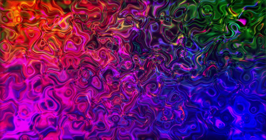Vibrant Multicolored Wave Pattern with Abstract Motion