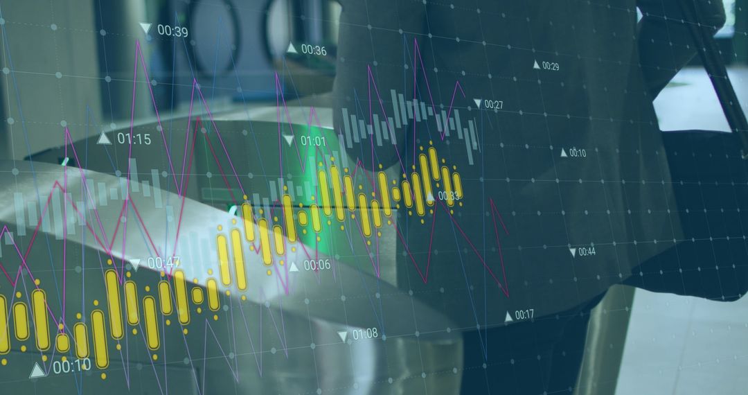 Digital Financial Data Overlaid on Business Environment