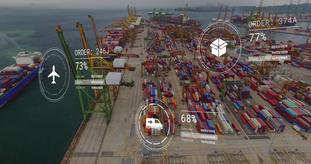 Advanced Global Cargo Management and Data Visualization in Port