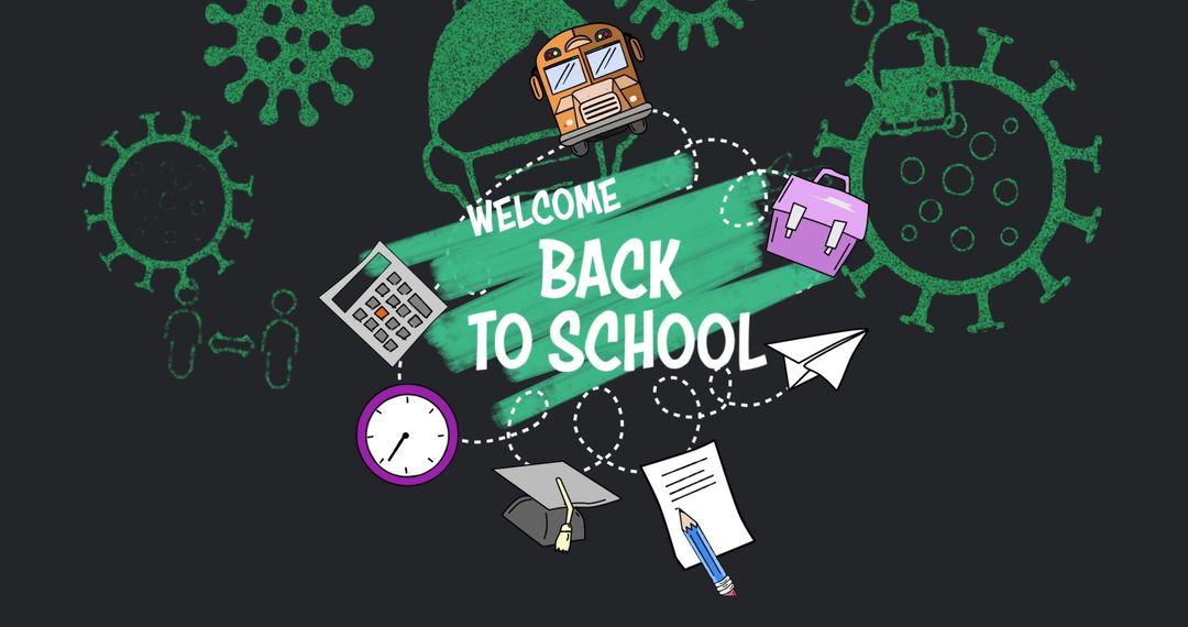 Welcome Back to School with Playful Education Doodles