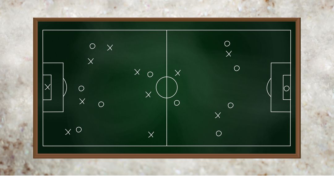 Soccer Strategy on Chalkboard Capturing Dynamic Game Plan