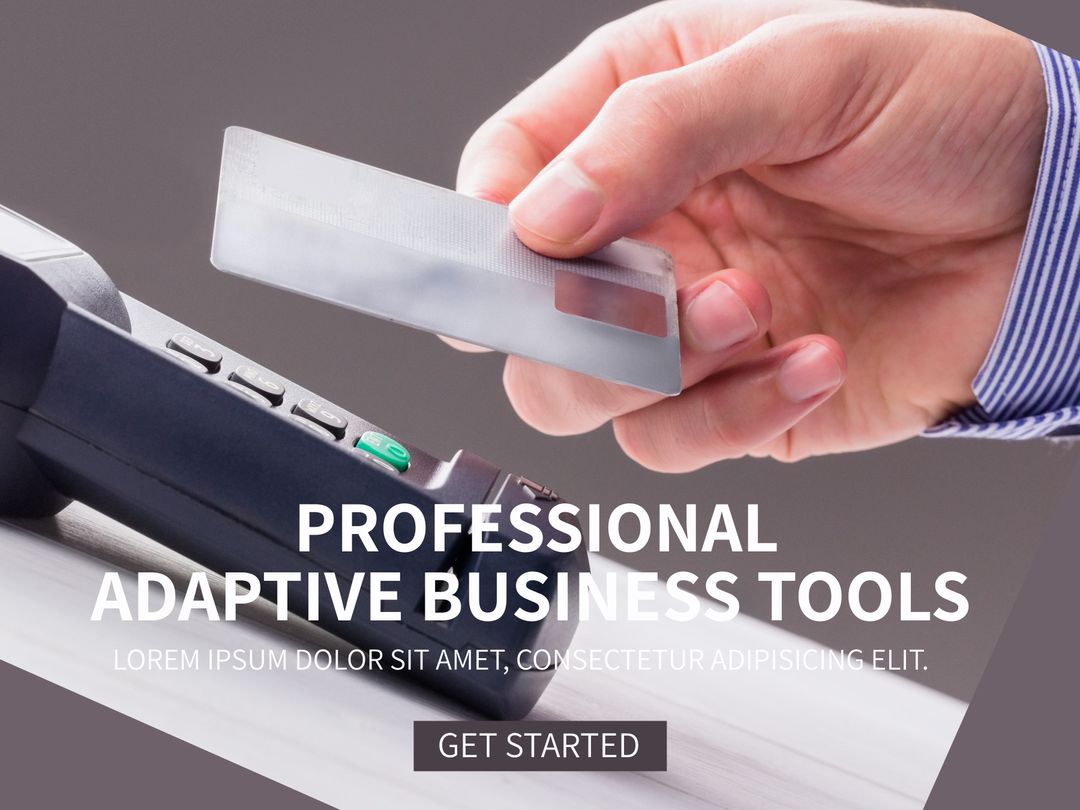 Effortless Transactions Business Technology Concept