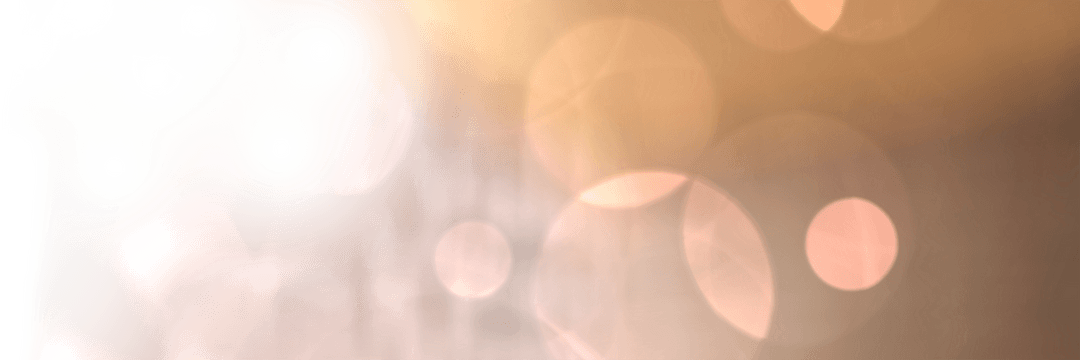 Abstract Brown Bokeh with Sunbeam on Transparent Background