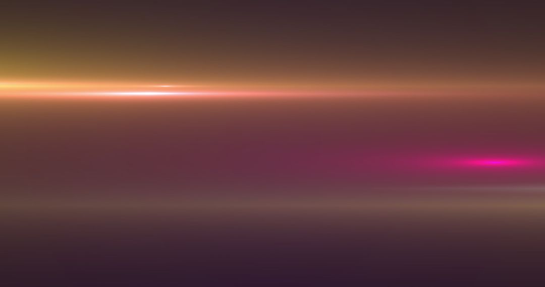 Glowing Pink and Orange Light Spots Moving in Hypnotic Loop