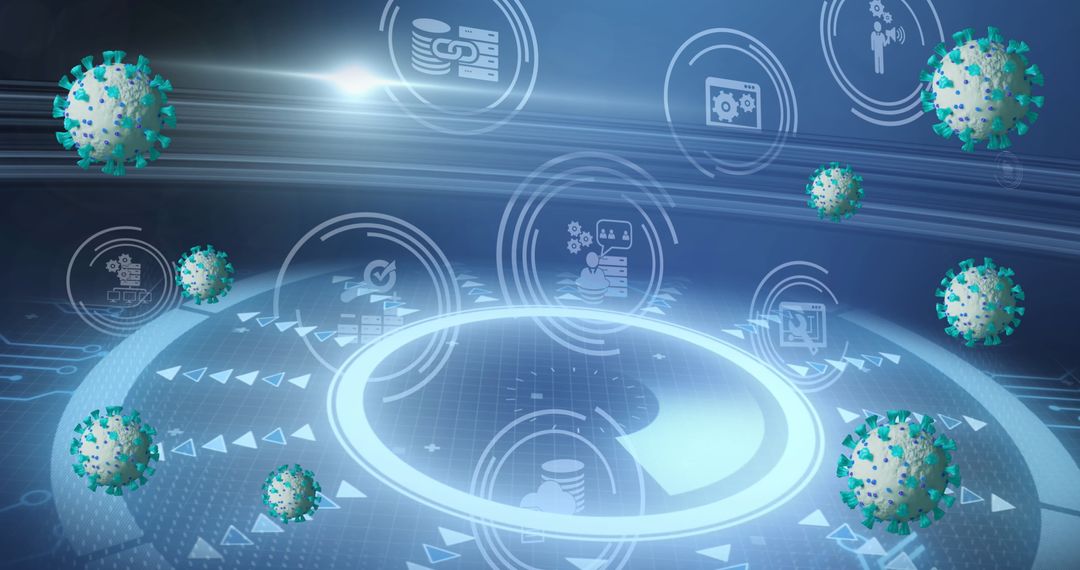 Futuristic Depiction of COVID-19 Pandemic and Data Processing