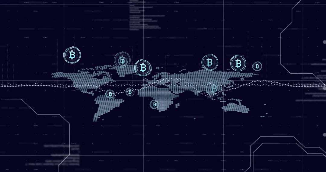 Global Cryptocurrency Network with Blockchain Technology
