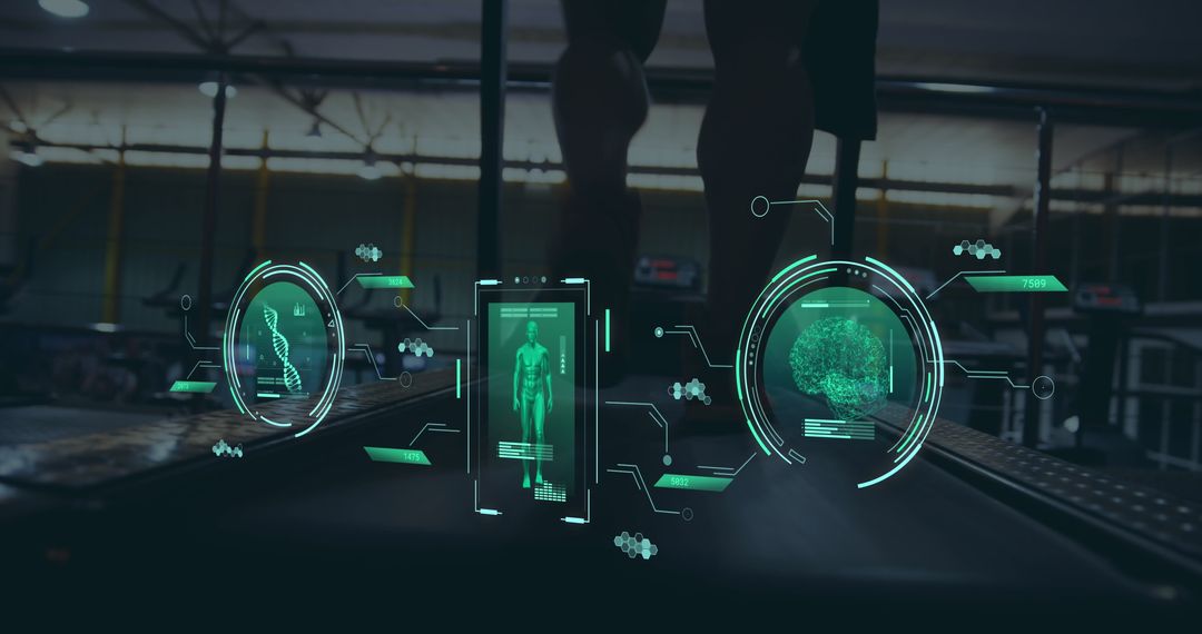 Digital Health Metrics Monitoring on Treadmill