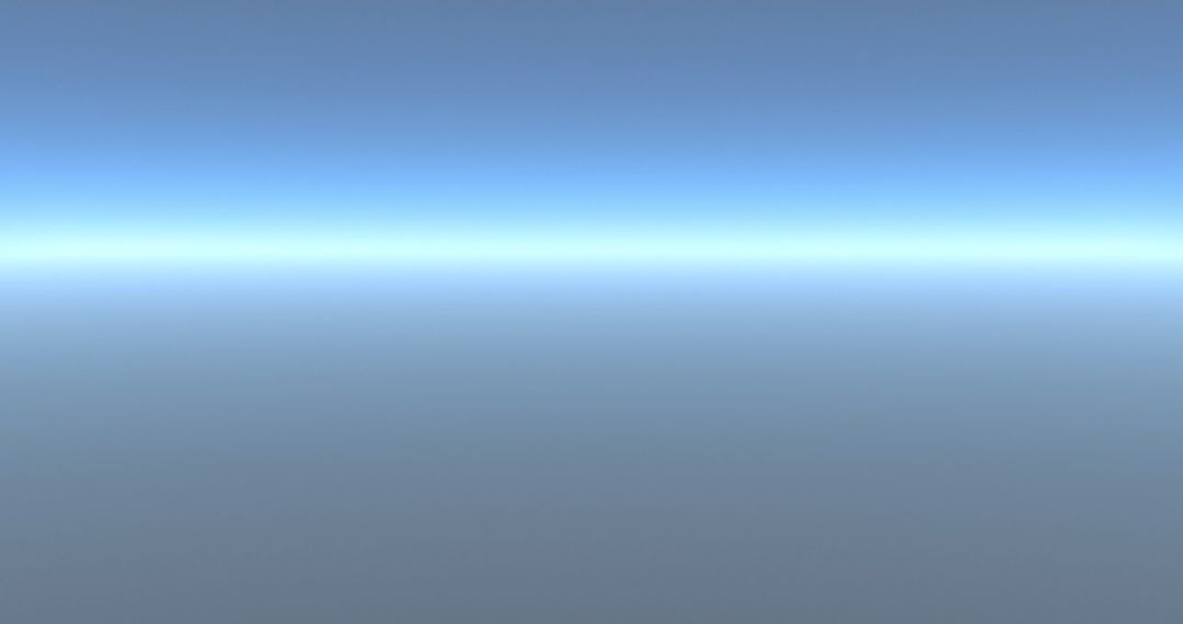 Serene Horizon with Gradual Blue Sky Gradient