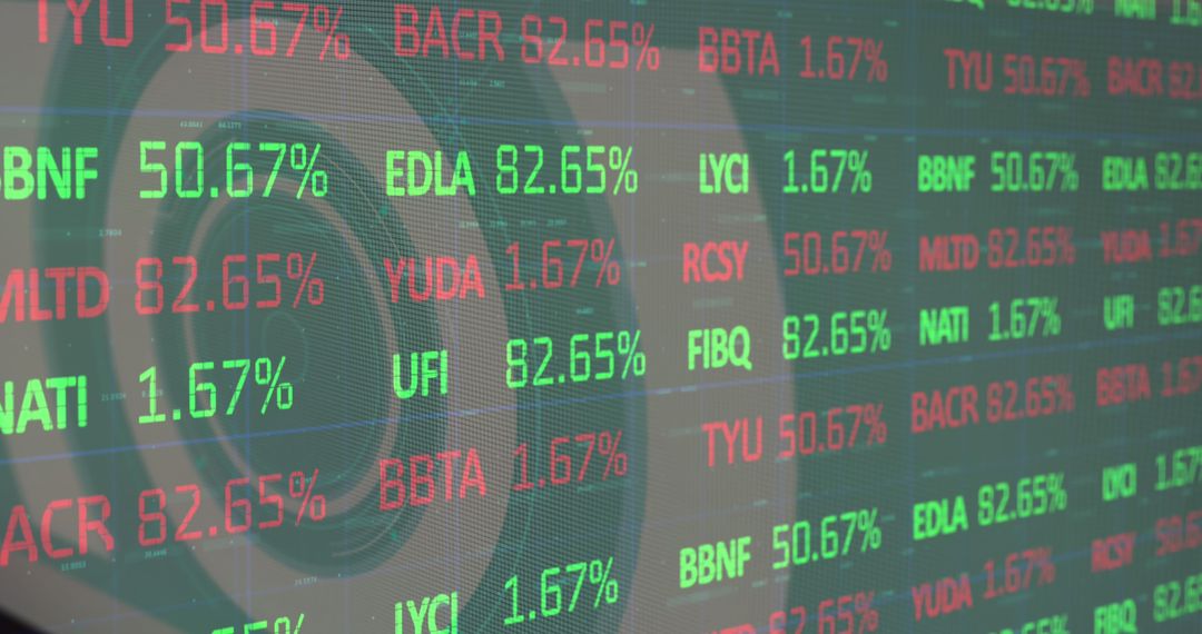 Abstract Financial Data Analysis with Digital Connection