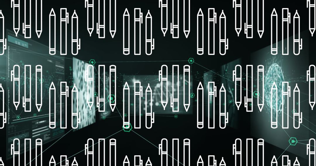 Digital Learning Platform Concept with Data Connectivity