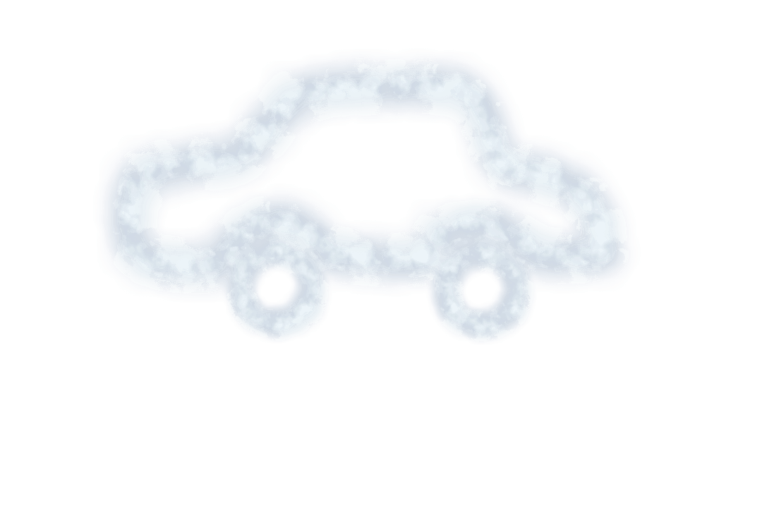 Digital Car Illustration on Transparent Background
