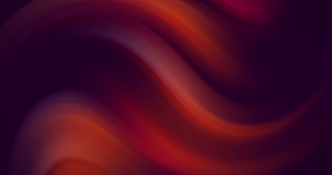 Abstract Red and Purple Digital Waves on Black Background
