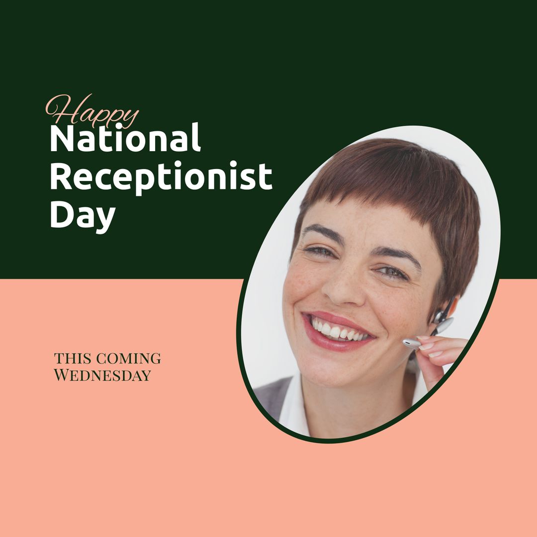 Celebrating National Receptionist Day with Smiling Receptionist