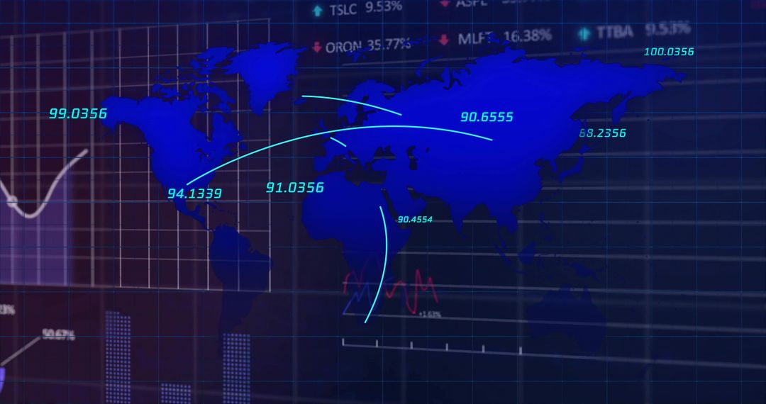 Global Data Transfer with Digital Analytics and Visualization