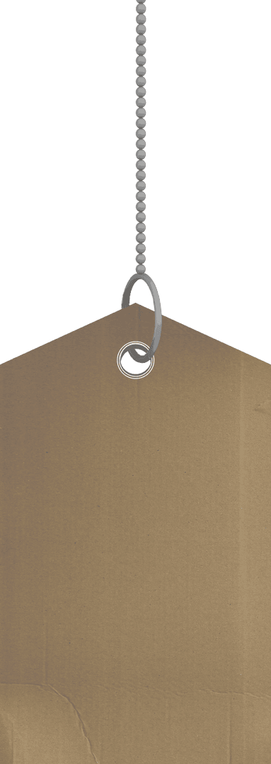 brown tag with chain on transparent background with copy space - Download Free Stock Images Pikwizard.com