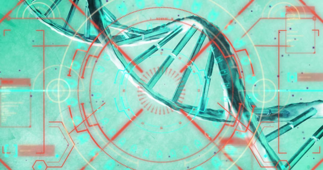 Digital Interface Scanning DNA Strand for Scientific Research