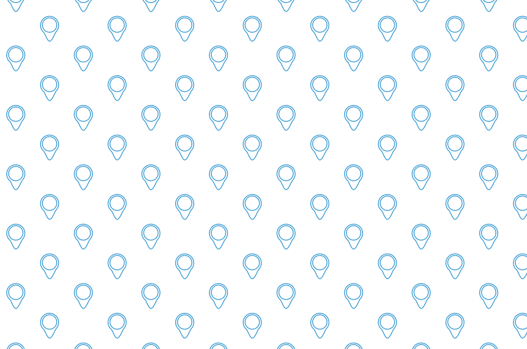 Seamless Blue Tags on Transparent Background for Maps and Navigation