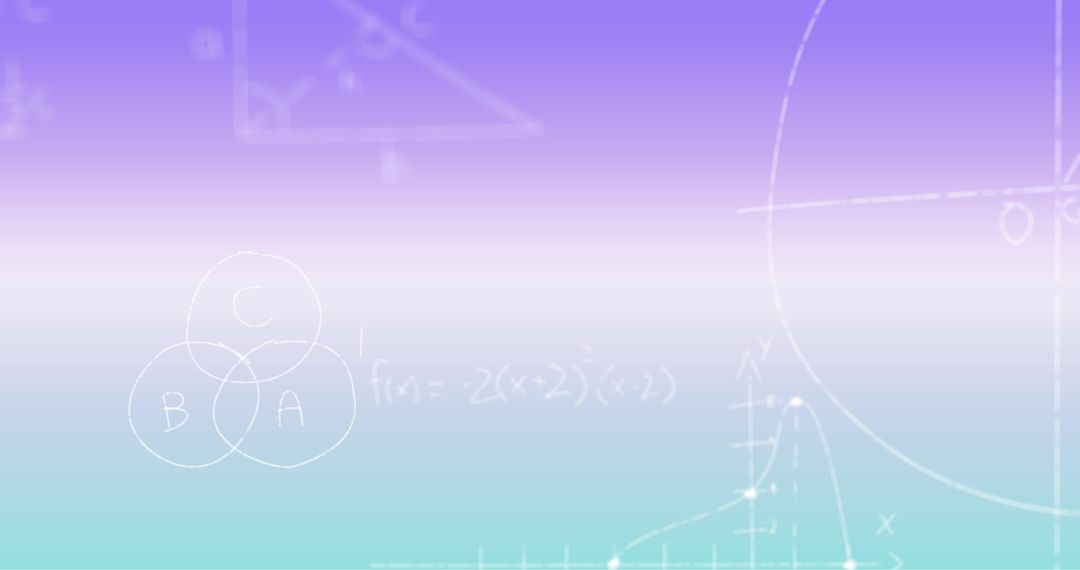 Abstract Mathematical Formula Background
