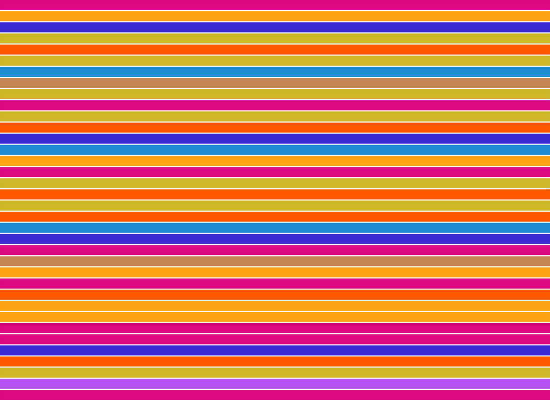 Vibrant Striped Seamless Pattern with Transparent Background