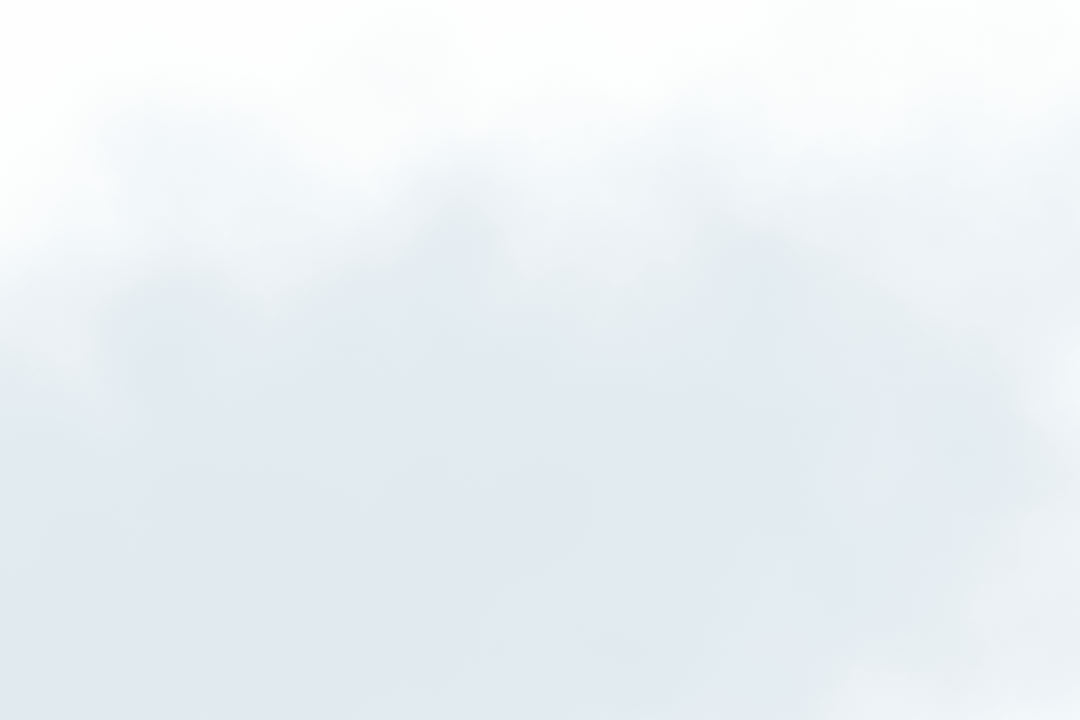 Transparent Fluffy Clouds with Clear Blue Sky