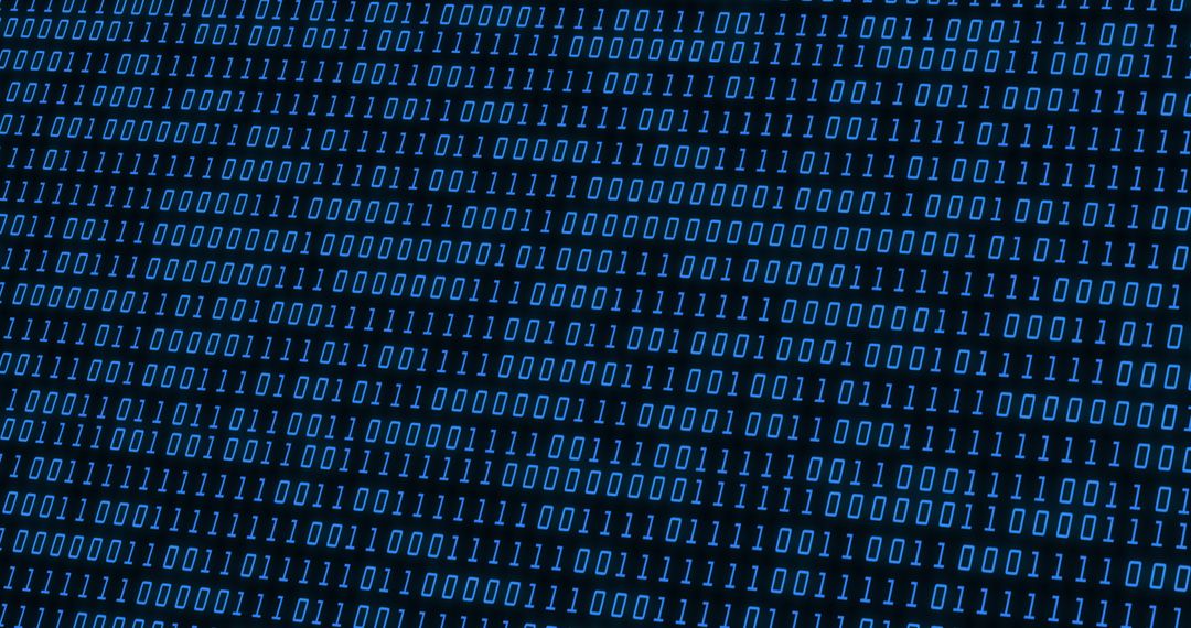 Binary Code Streaming Background for Technology Use - Free Images, Stock Photos and Pictures on Pikwizard.com