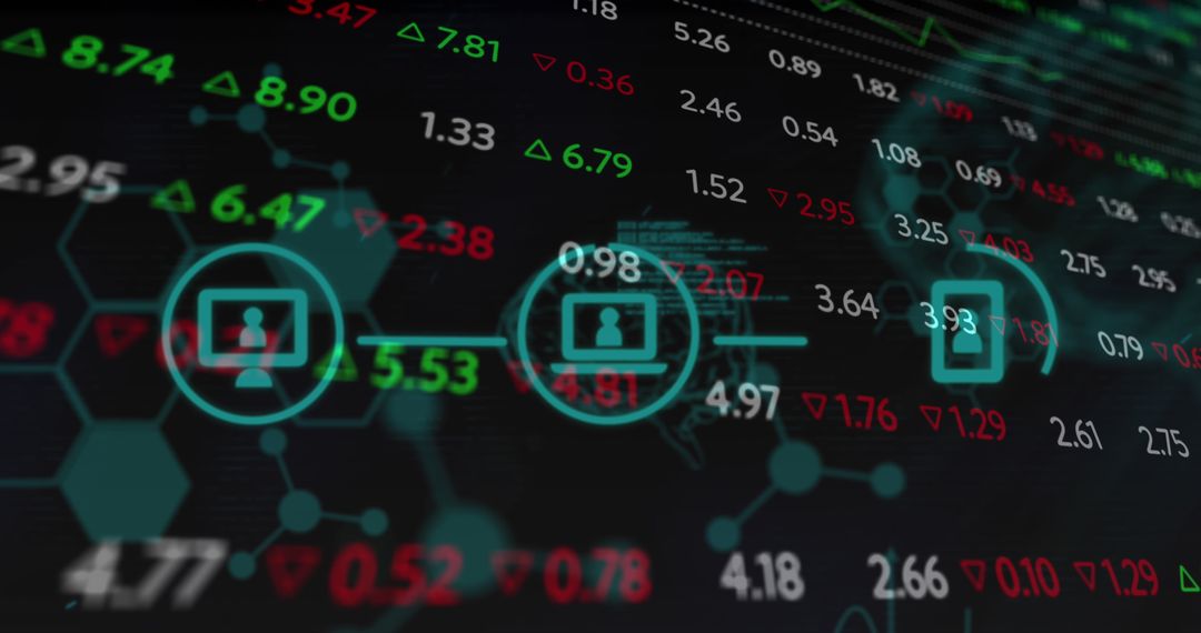 Digital Financial Data and Healthcare Integration Concept