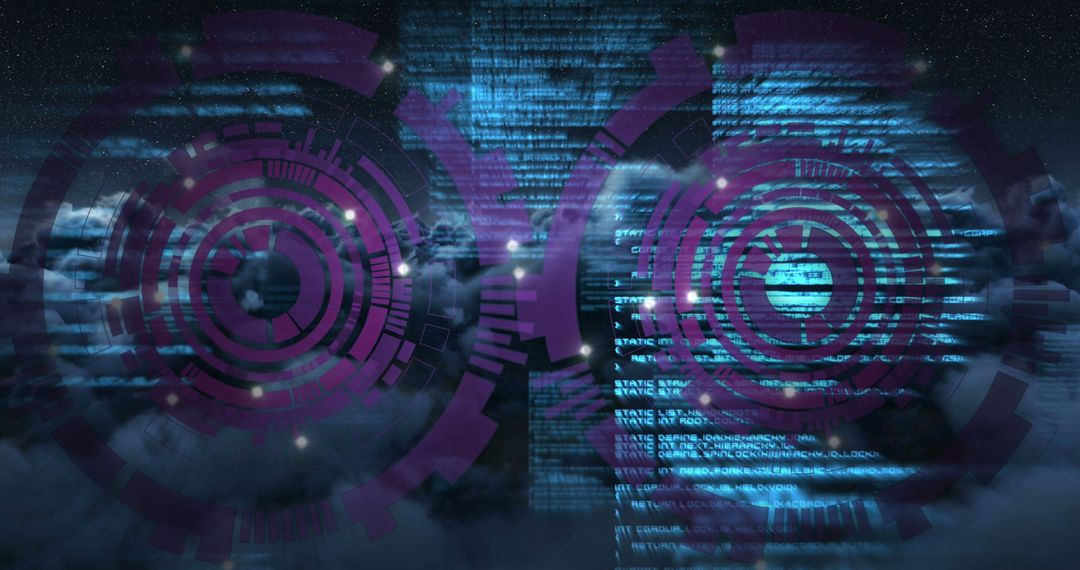 Futuristic Data Scanning Over Technology Malware Concept