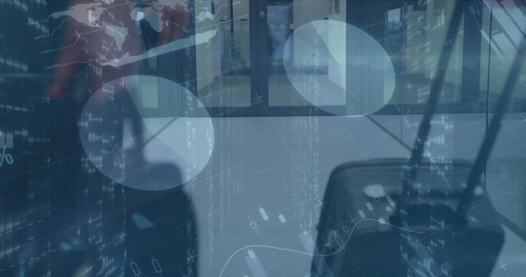 Global Business People and Digital Interface Concept