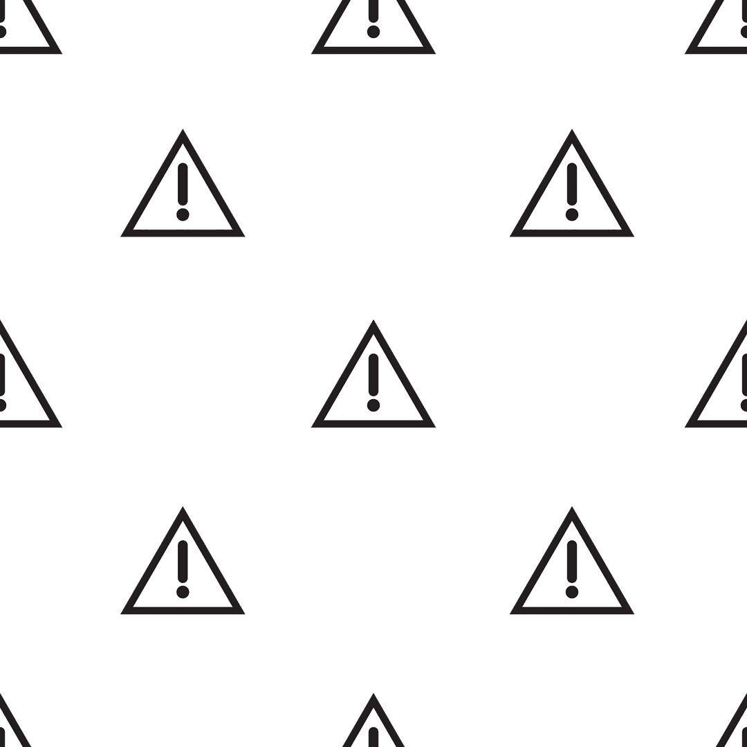 Seamless Transparent Warning Triangle Pattern - Download Free Stock Images Pikwizard.com