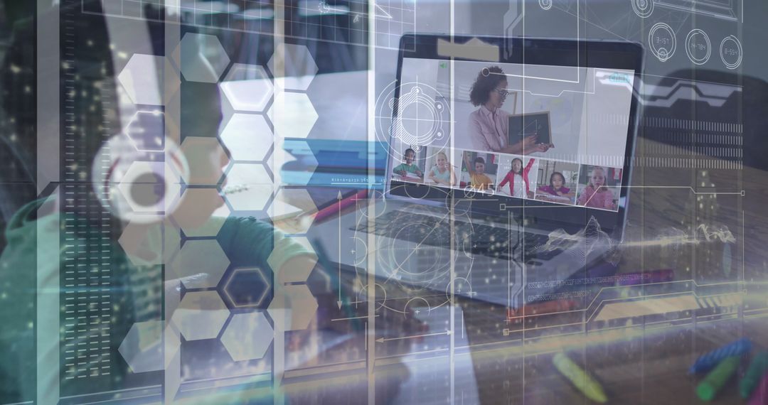 Virtual Meeting and Digital Data Overlay Innovation