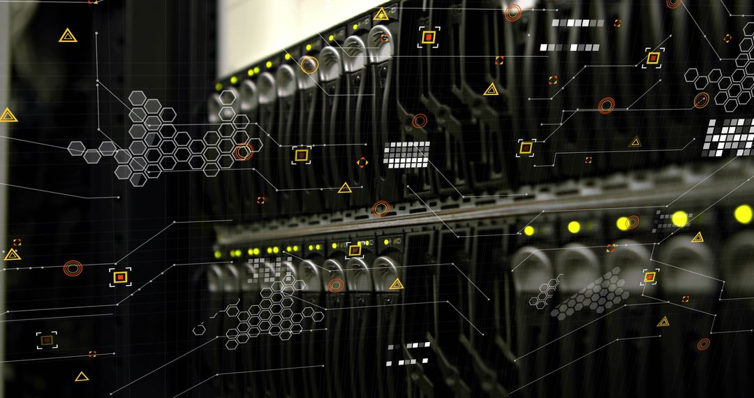 Digital Interface and Data Processing Over Server Room