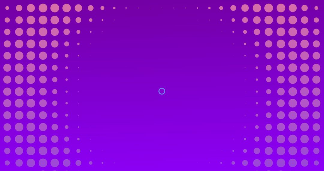 Hypnotic Purple Background with Moving Dotted Patterns