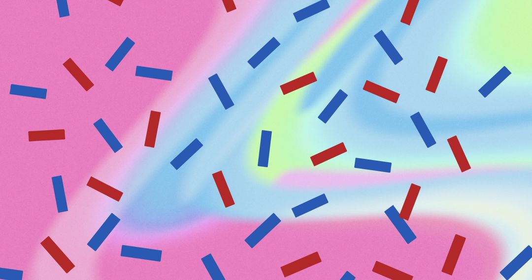 Vibrant Abstract Background with Colorful Stripes