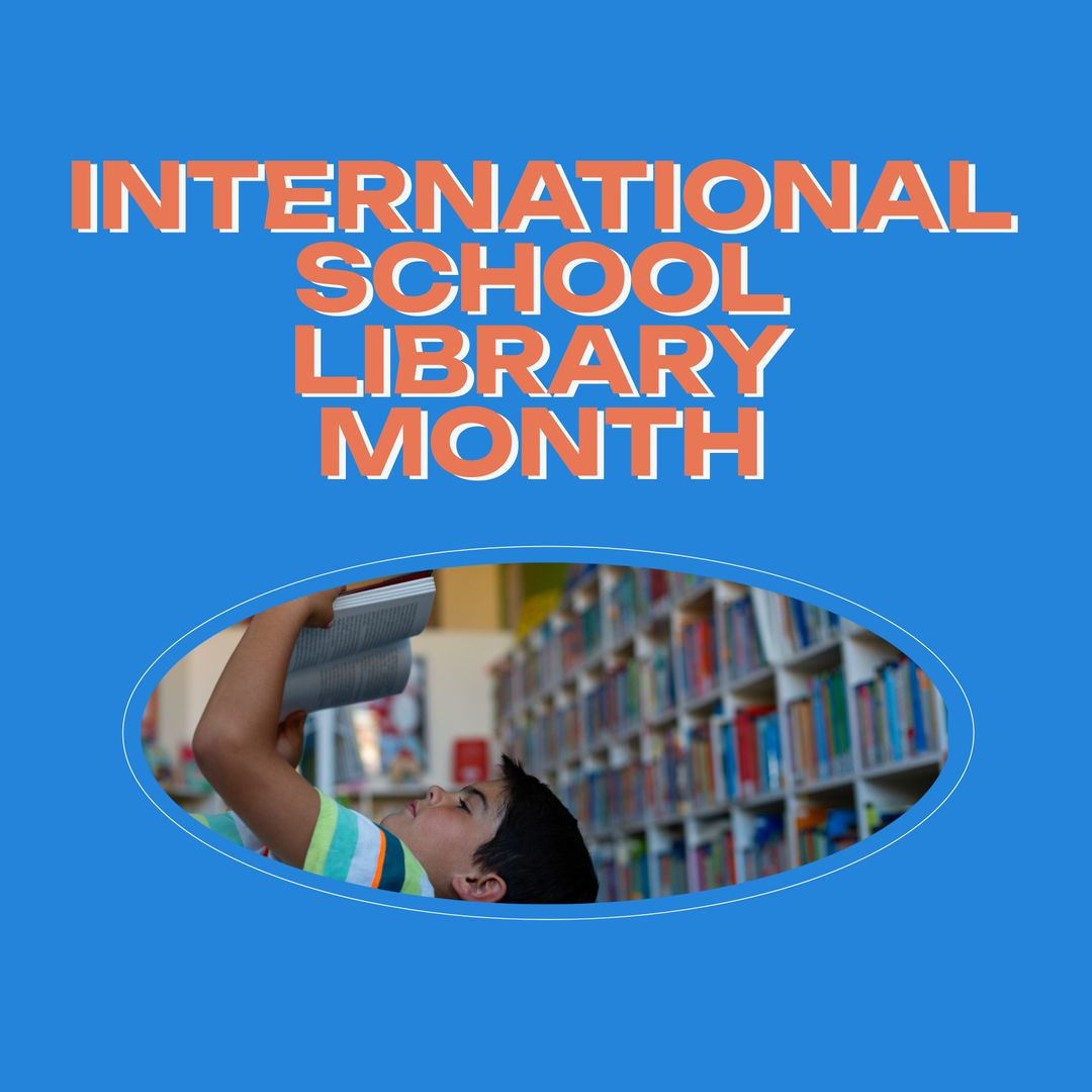 Child Enjoying Book during International School Library Month