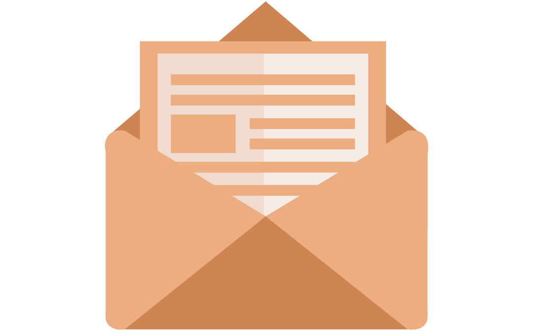 digital document in open envelope on transparent background - Download Free Stock Images Pikwizard.com