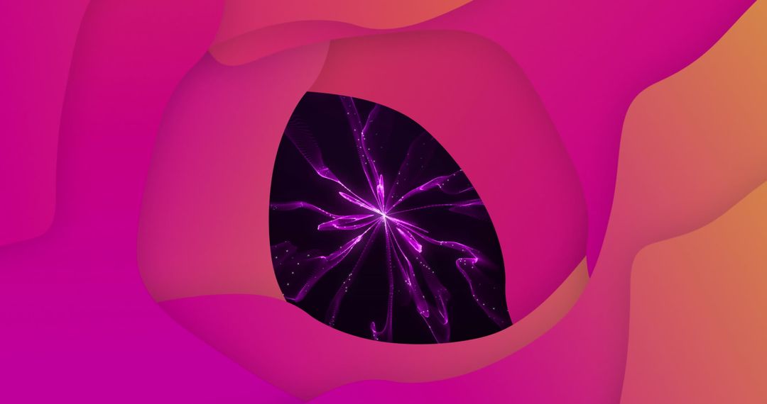 Vibrant Abstract Waveforms with Electric Core