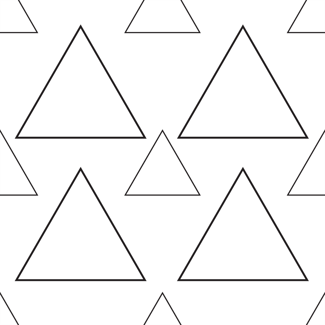 Geometric transparent shapes in modern pattern design