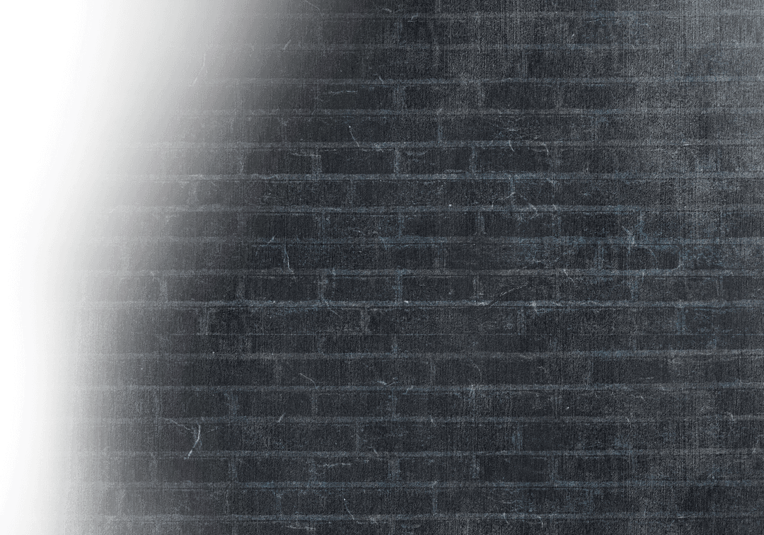 Dark Brick Wall Texture with Transparent Overlay