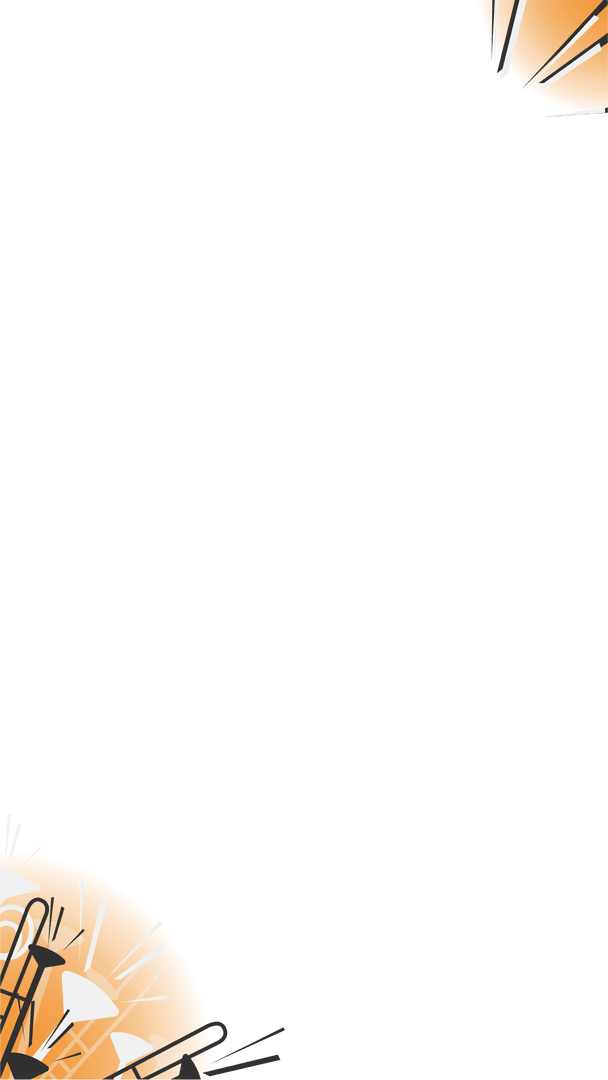 Abstract Geometric Confetti on Transparent Background Design