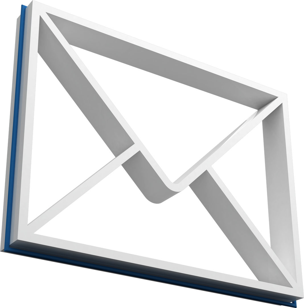 Transparent Email Icon Symbolizing Unread Message Notification - Download Free Stock Images Pikwizard.com