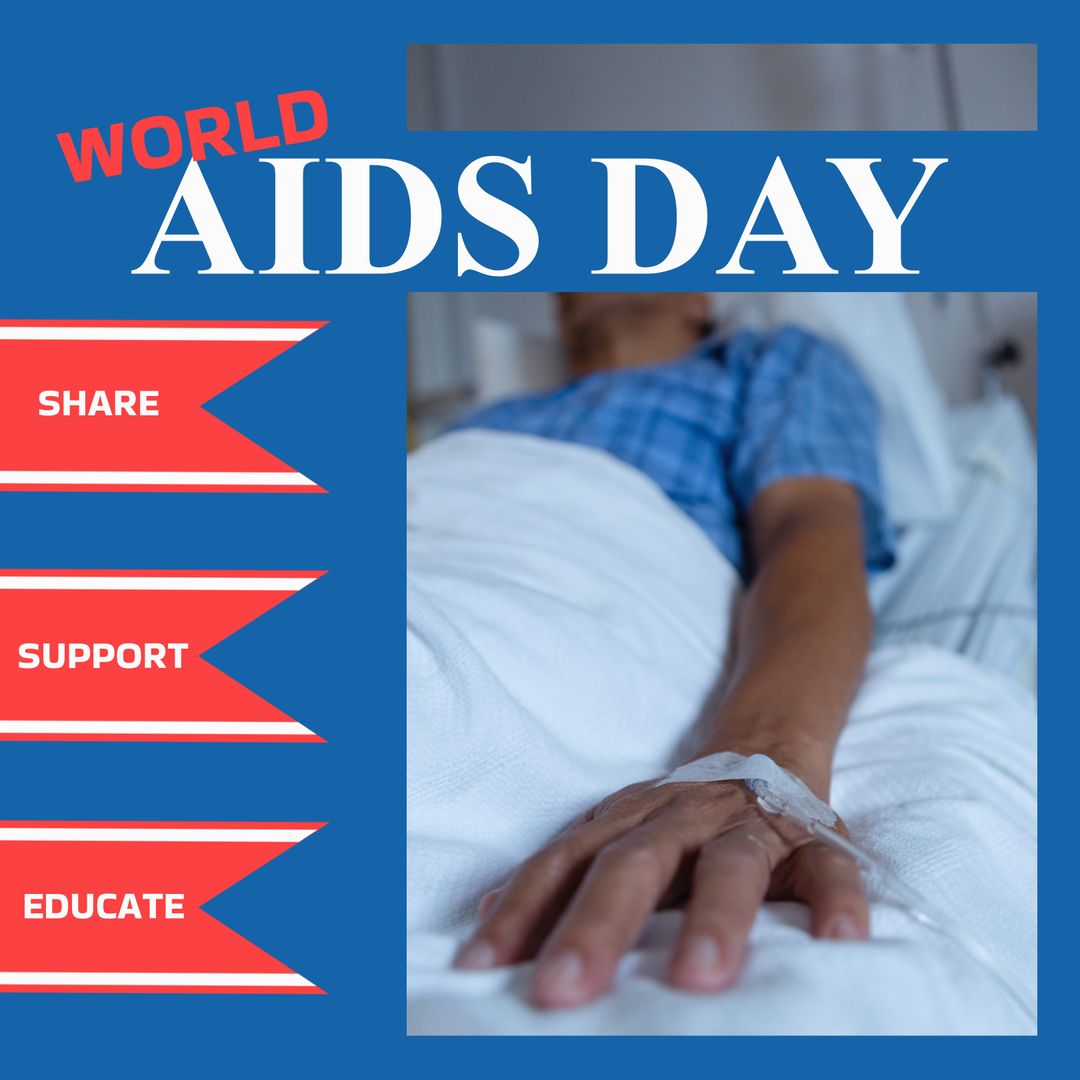 World AIDS Day Campaign with Hospitalized Patient Focus