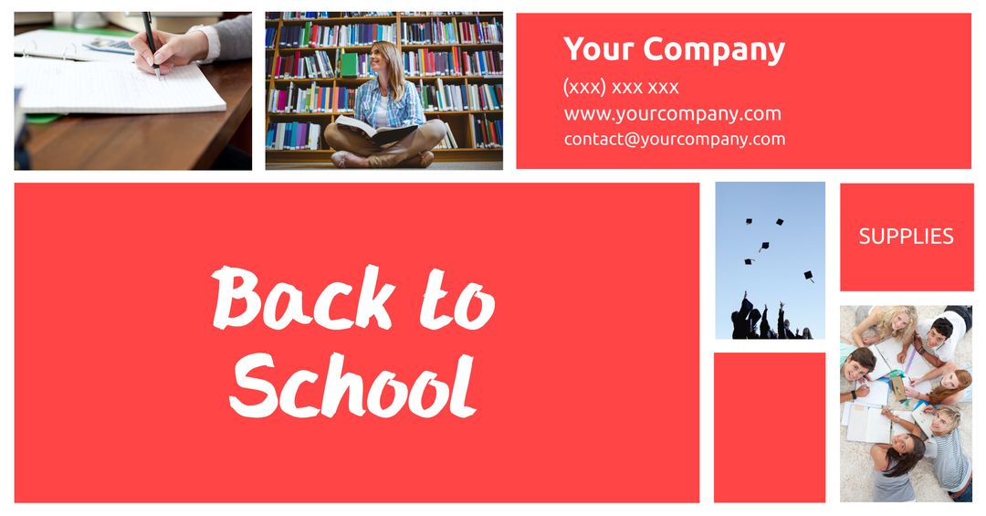 Creative Back to School Banner for Educational Promotions