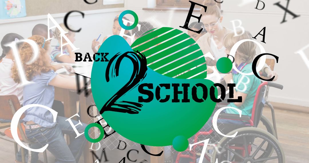 Back to School Learning Environment with Teacher