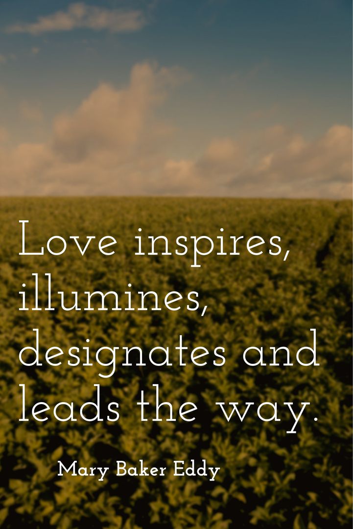 Inspirational Quote on Serene Field Background