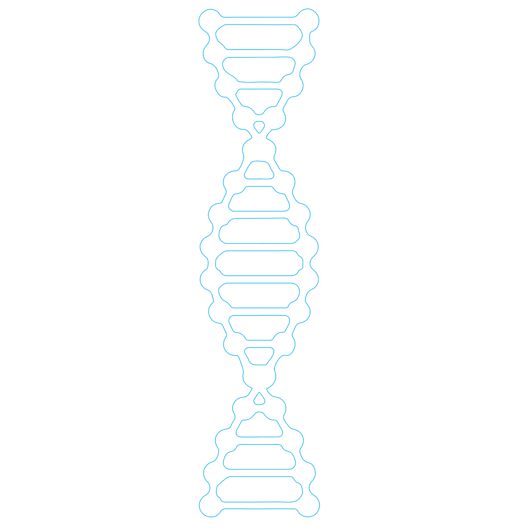 Transparent Molecular Structure Concept Illustration Vector