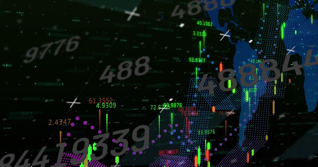 Data Processing and Global Business Digital Visualization